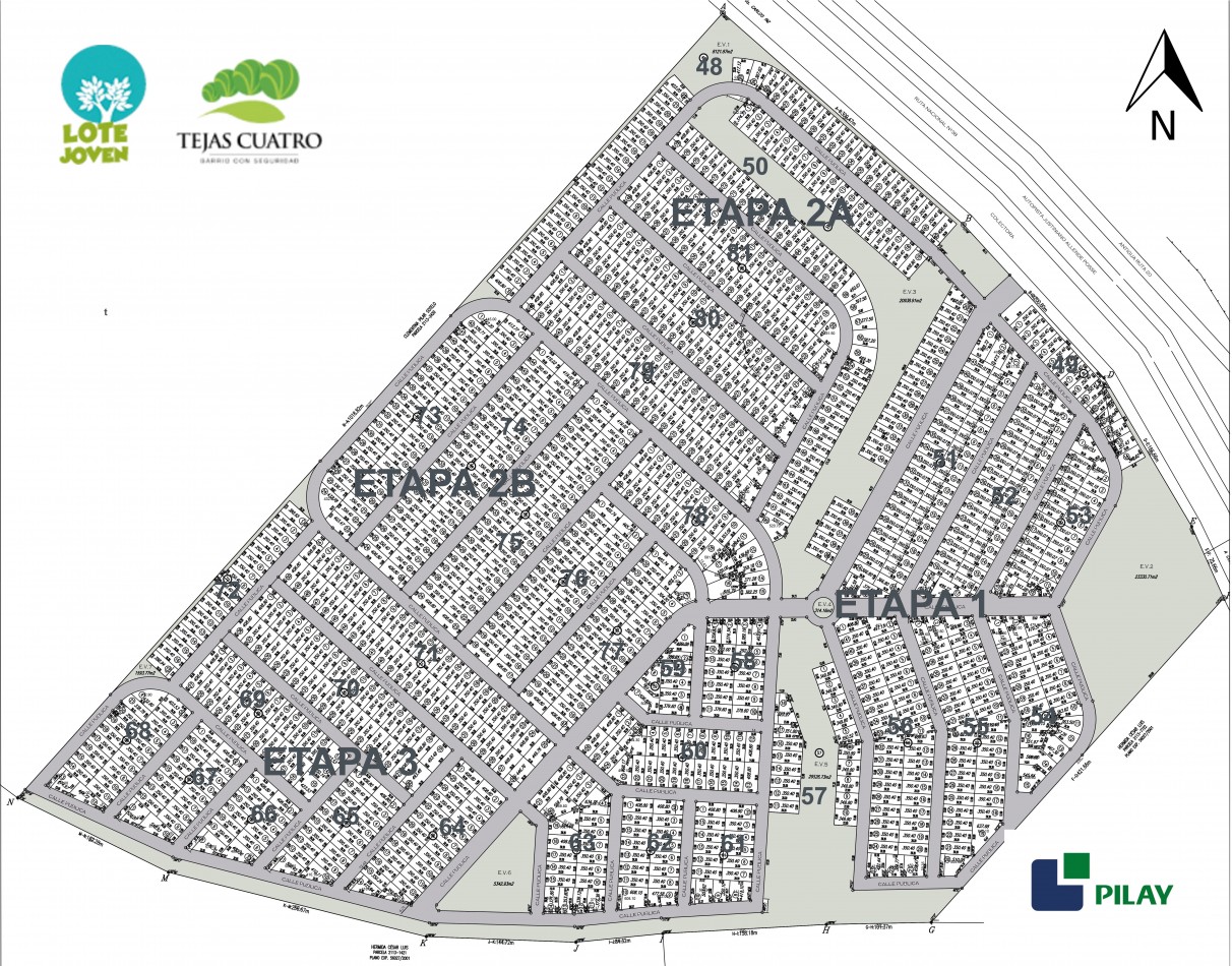 OPORTUNIDAD LOTE EN VENTA EN TEJAS CUATRO 350M2 SEGURIDAD 24HS 