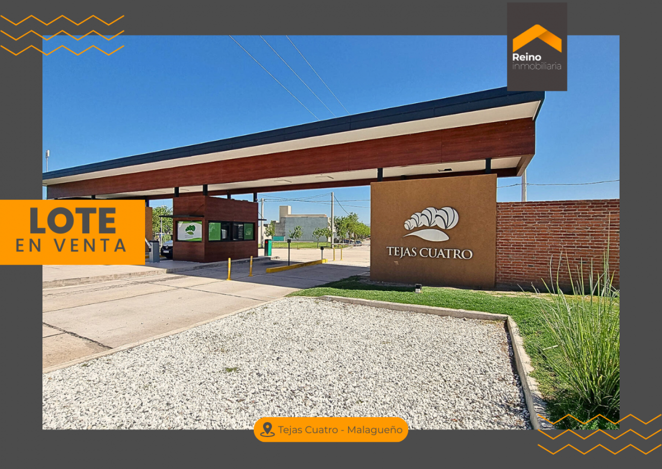 OPORTUNIDAD LOTE EN VENTA EN TEJAS CUATRO 350M2 SEGURIDAD 24HS 