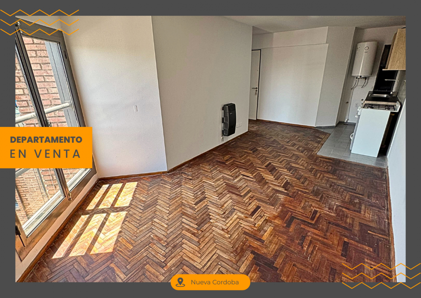 Departamento en venta en Nueva Cordoba 1 dormitorio | FINANCIABLE | Av. Pueyrredon 250