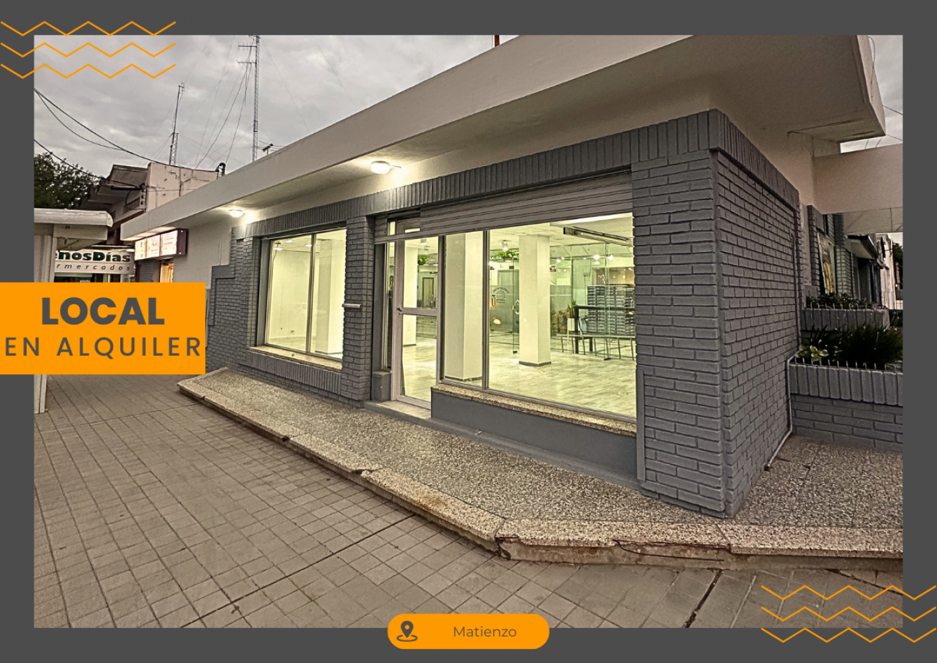 Local comercial en alquiler en galeria - 62 m² - Matienzo