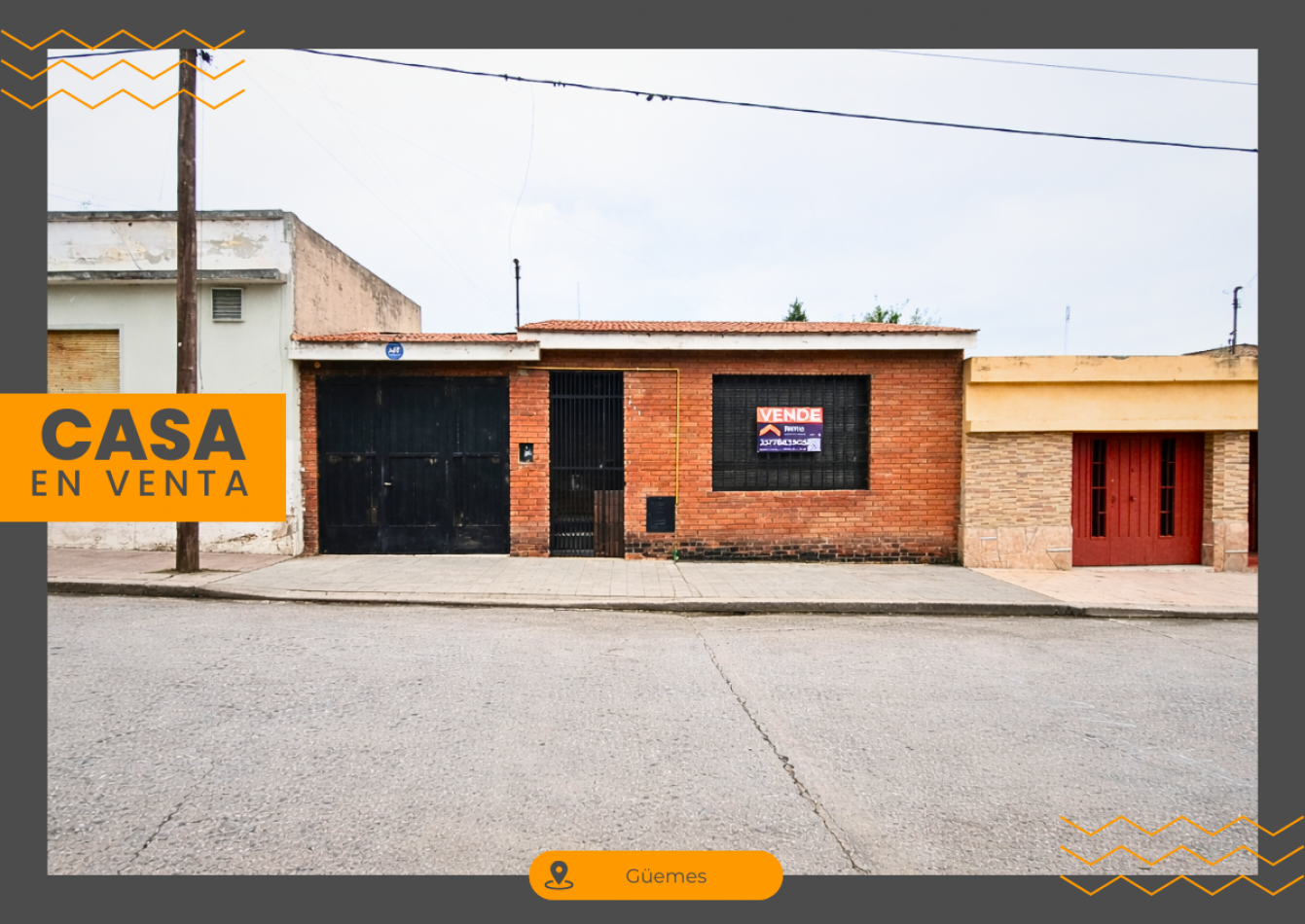 Casa en venta 3 dormitorios con patio y asador - B° Caceres - A metros de Guemes