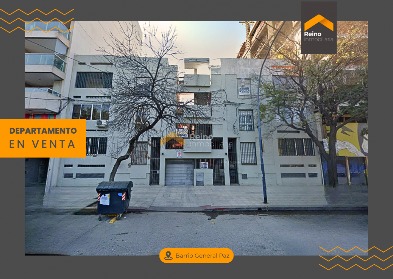 VENTA DEPARTAMENTO EN GENERAL PAZ 3 DORMITORIOS 2 BAÑOS COCHERA APTO CREDITO