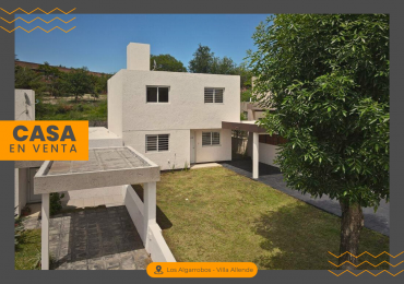 Casa en venta en complejo cerrado Los Algarrobos - Villa Allende | Apto credito