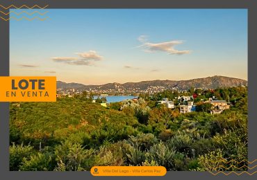 Lote en venta en Villa del Lago - Villa Carlos Paz - 700 m² con vista