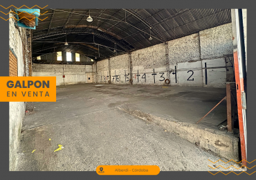 Galpon en venta apto desarrollo o cochera - 300 m² en Alberdi - Santa Rosa 2060